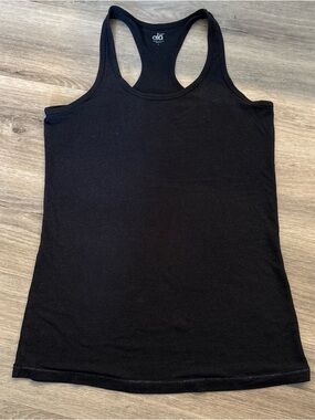 Alo Black Racerback Tank Top